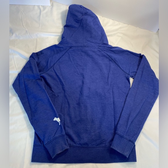 - PINK Victorias Secret blue zip up hoodie  medium - Picture 9 of 9